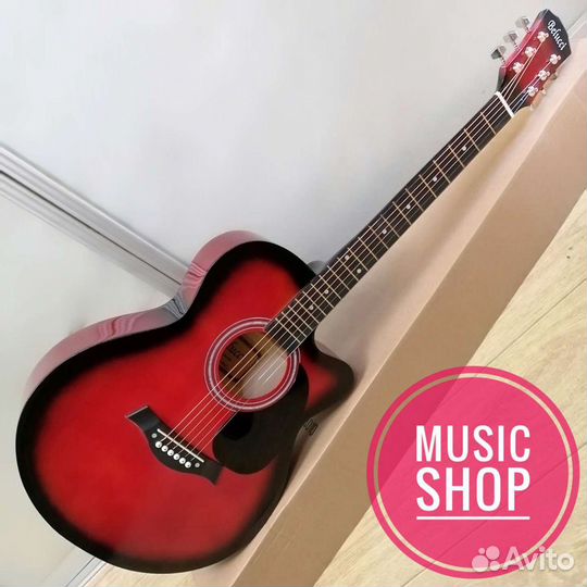 Гитара акустическая большая