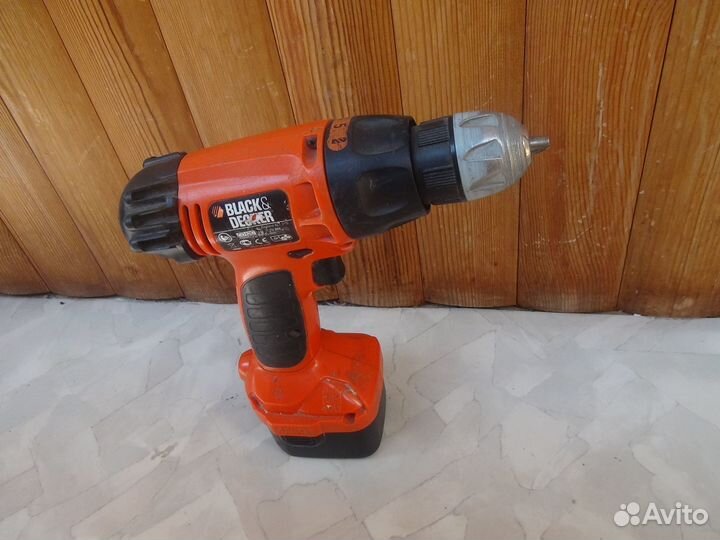 Шуруповерт Black&Decker CD14C, ушм Bosch