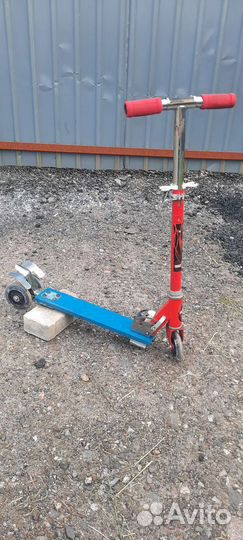 Самокат детский трехколесный бу
