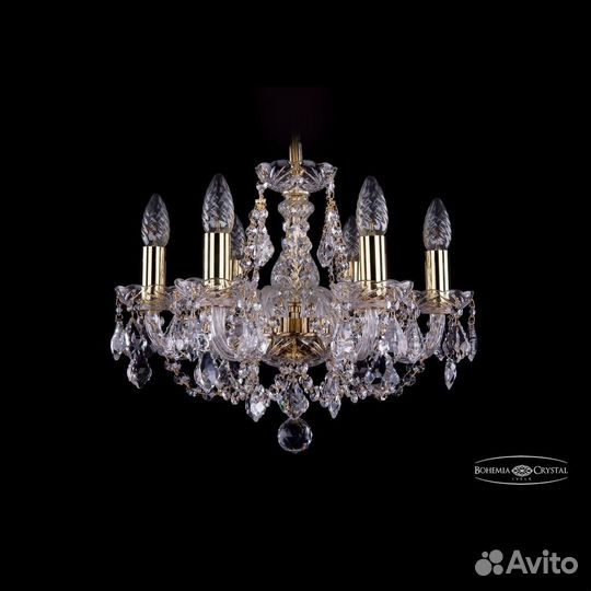 Bohemia Ivele Crystal 1406/6/141 G Leafs 1406 люст