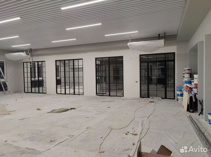 Cтеклянные офисные перегородки