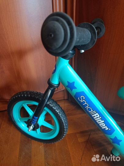 Беговел новый small rider 3-5лет с подножкой