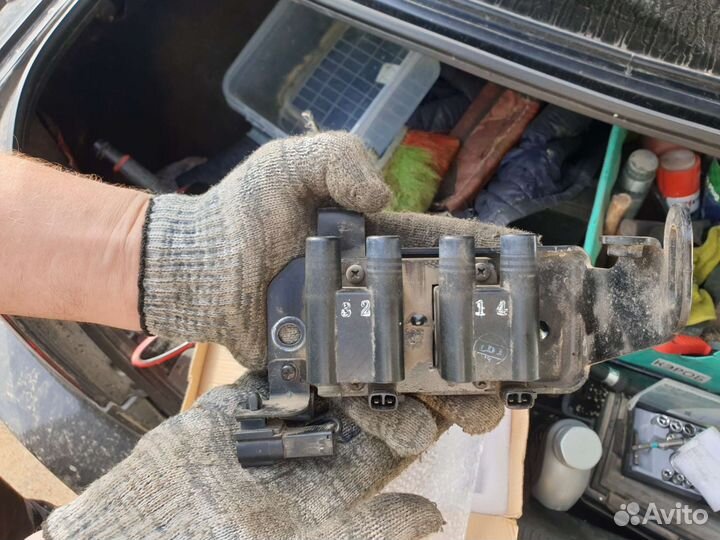 Катушка зажигания kia spectra