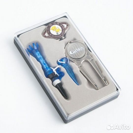 Подарочный набор PGM 3 в 1 брелок, вилка-маркер, п