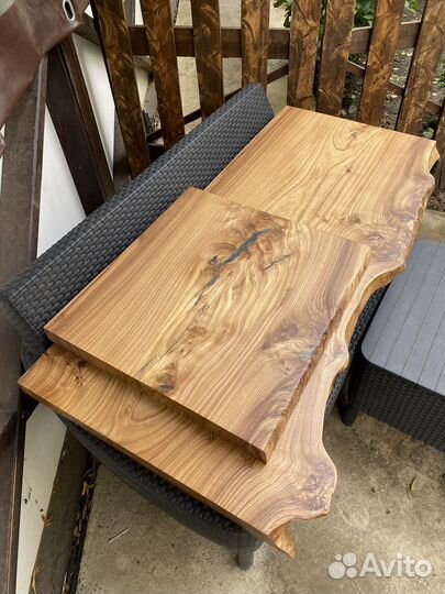 Стол из Дерева Раковина Столешница в ванную Слеб