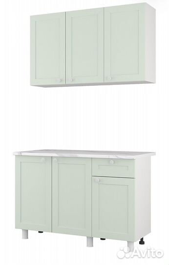 Кухонный гарнитур новый 1,2м с рамкой