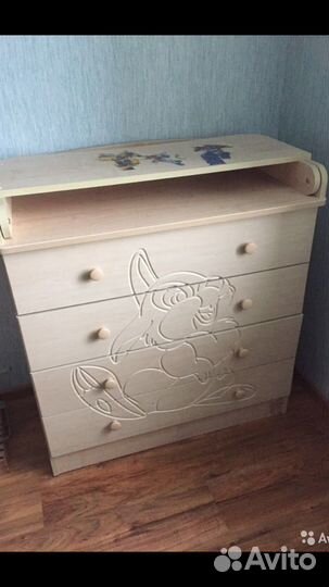 Пеленальный столик-комод