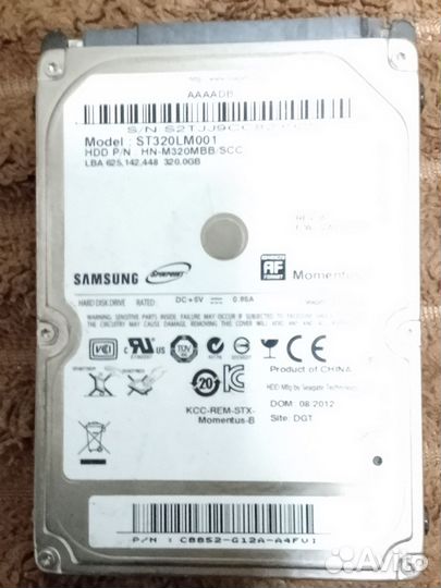 Hdd 320gb
