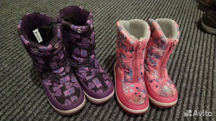 Сапоги дутики 26 размер