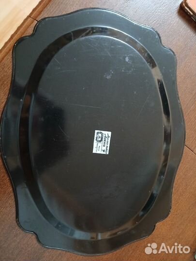 Поднос металлический, жостовский,СССР