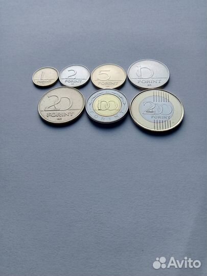 Набор монет Вегрии 1994-2019гг