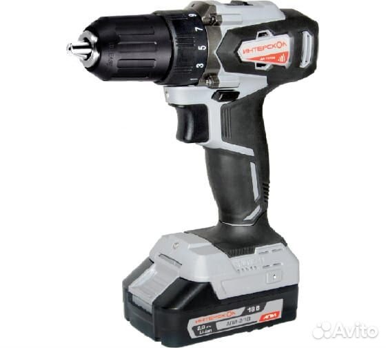 Аккумуляторная ударная дрель-шуруповерт Интерскол