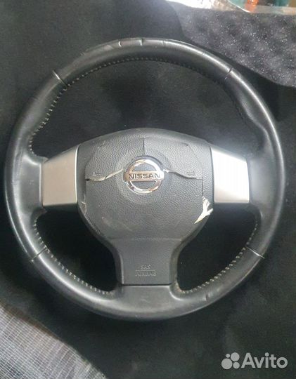 Руль Nissan Tiida кожа