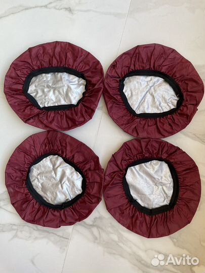 Непромокаемые чехлы на колёса детской коляски