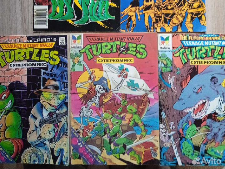 Комиксы Черепашки-ниндзя (Machaon)