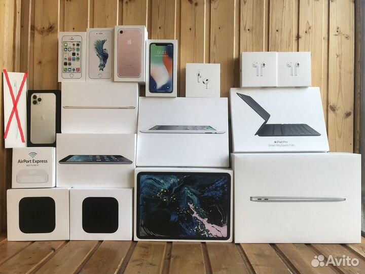 Apple оригинальные коробки от техники