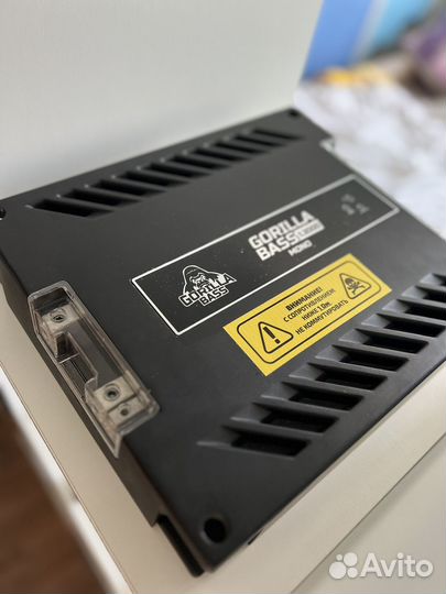 Усилитель 3 киловата Kicx Gorilla Bass 1.3000