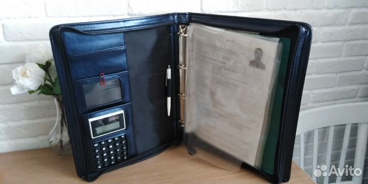 Папка для документов органайзер на молнии, новая