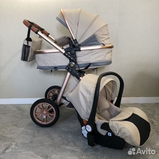 Детская коляска 3 в 1 Luxmom V9