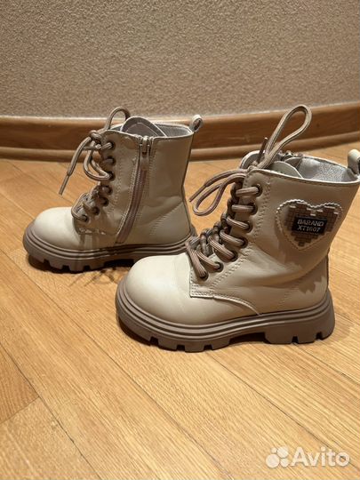 Ботинки для девочки утепленные 27