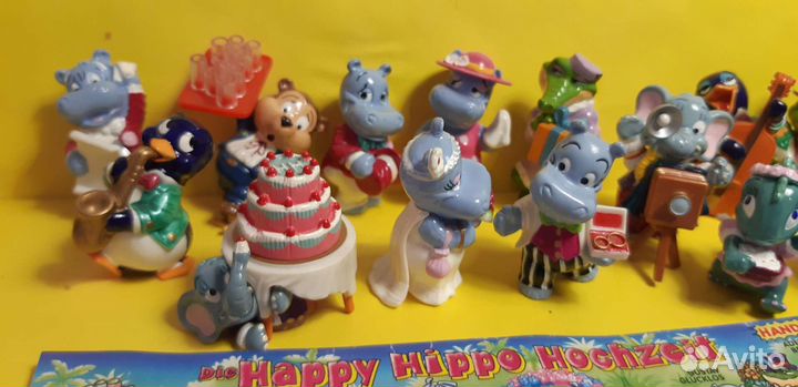 Серия киндер Свадьба бегемотов