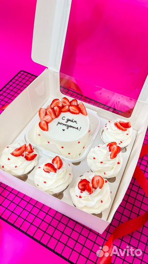 Бенто торты, меренговый рулет Геленджик