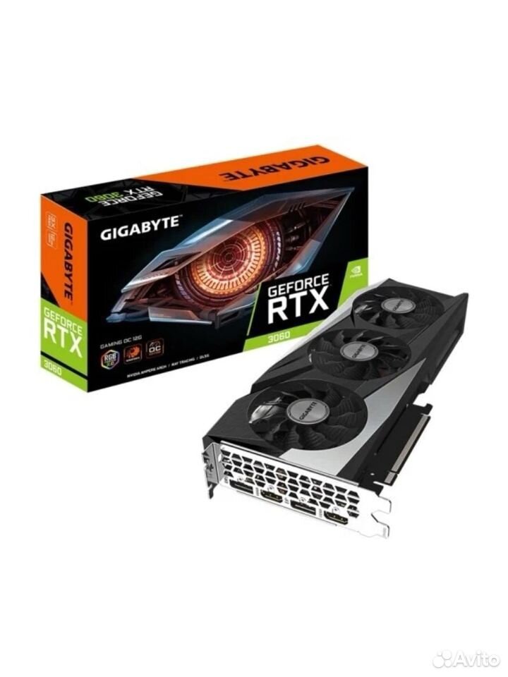 Видеокарта RTX 3060 12GB gigabyte