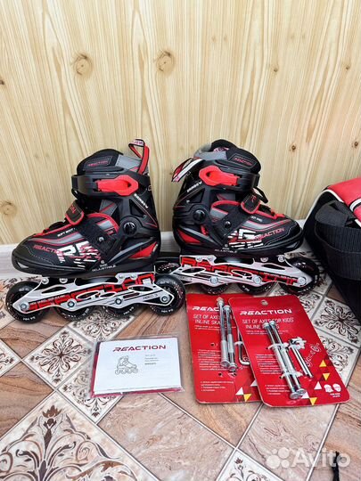 Роликовые коньки детские Reaction