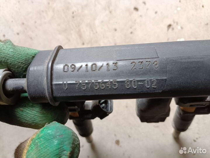 Форсунки Citroen Peugeot ep6 1.6 120 лс