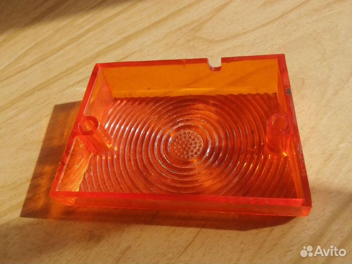 Стекло заднего фонаря люльки мото. Днепр (новое)