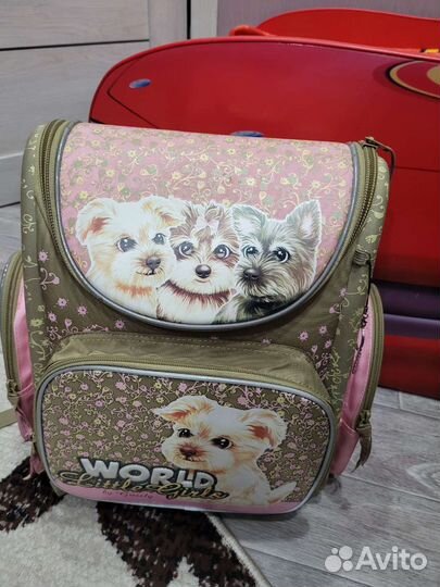 Рюкзак школьный для девочки grizzly