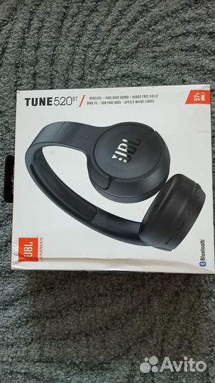 Беспроводные Наушники JBL Tune 520BT, Bluetooth, н