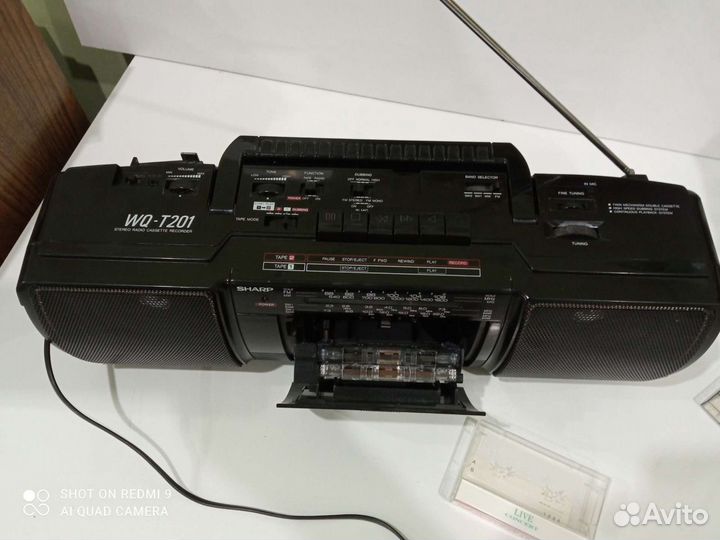 Двухкассетник (Twin) Sharp WQ-T201