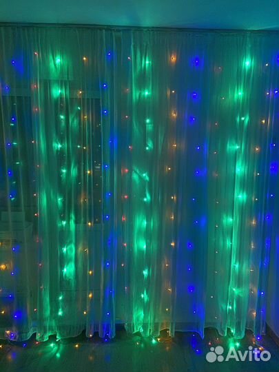 Гирлянда штора