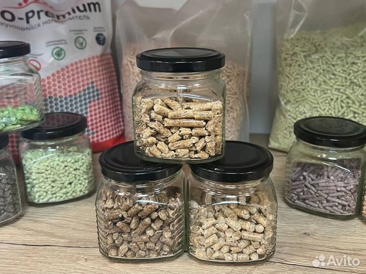 Наполнитель древесный, пеллеты