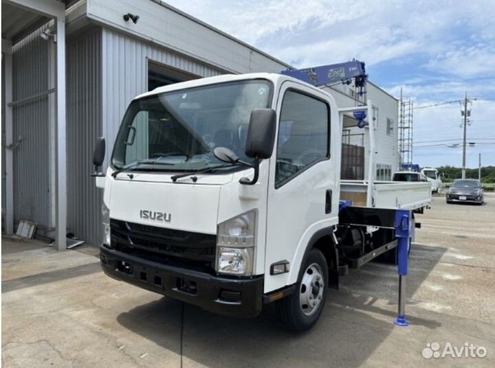 Isuzu Elf с КМУ, 2016