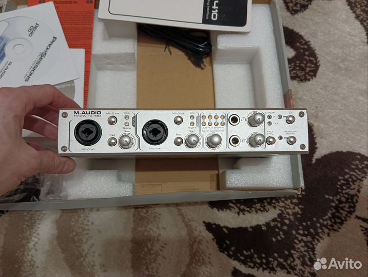 Внешняя звуковая карта m audio