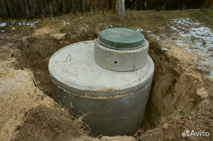 Колодцы под ключ из жби колец