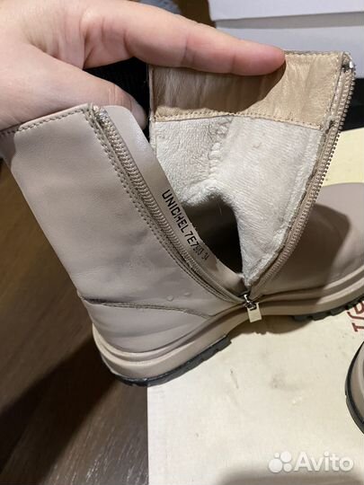 Ботинки для девочки демисезонные Юничел 34