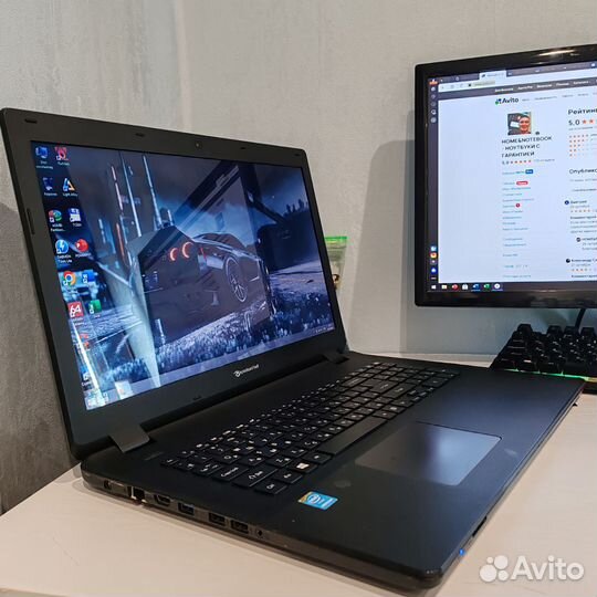 Большой ноутбук 17.3 RAM8GB HDD1TB intel WIN8