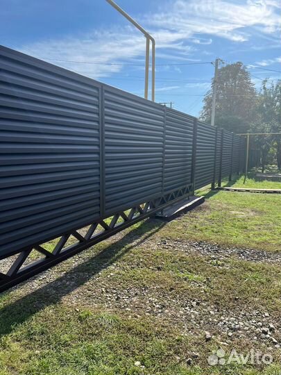 Забор Жалюзи /Металлический забор Жалюзи / Ранчо