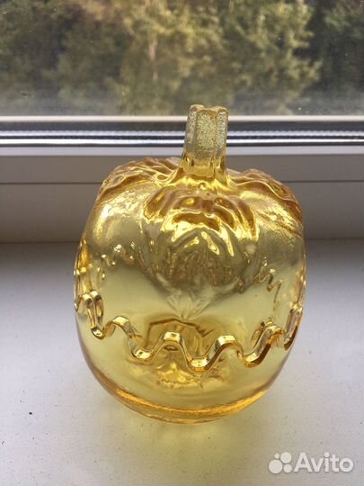 Ваза цветное стекло винтаж