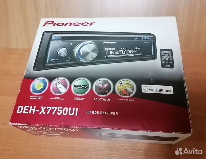 Автомагнитола Pioneer DEH-X7750U