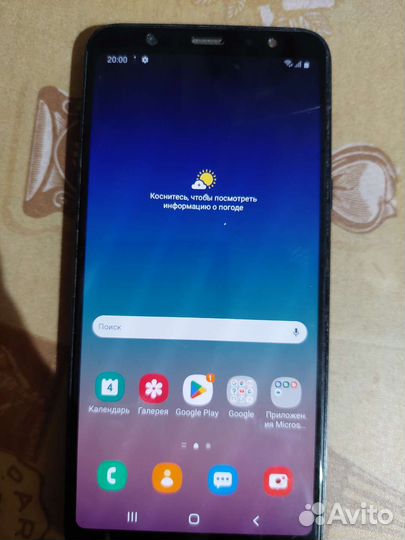 Телефон Samsung A6 plus (2018)