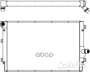 Радиатор сист. охл. Sakura 4062-1001 40621001