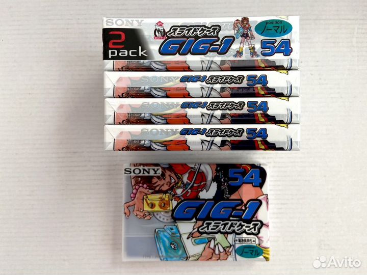 Аудиокассеты кассеты Sony GIG 1 54 - 1997 г