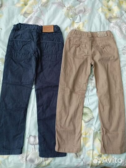 Брюки, джинсы, лонгслив для мальчика р 122-128см