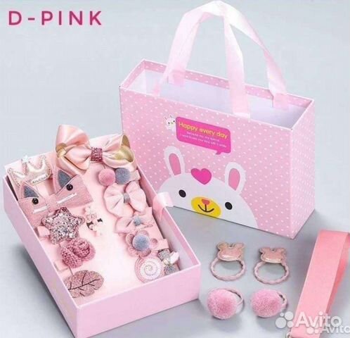 Подарочный набор заколок для девочек