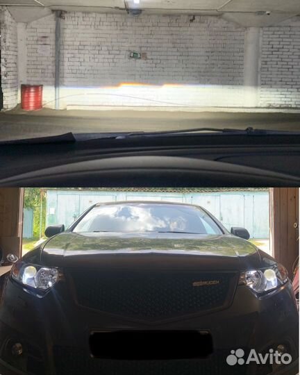 Установка Bi LED модулей