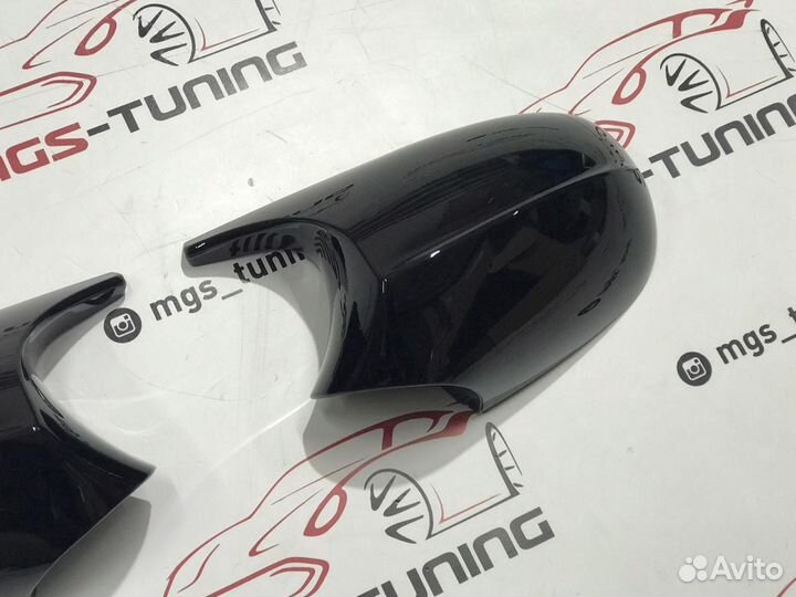 Крышки зеркал стиль M3 черные на BMW 3 E90